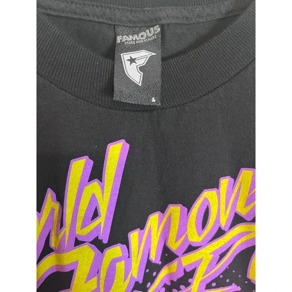 Famous Stars And Straps KROQ Weenie Roast 2014 Black Concert T Shirt Men’s Large - Picture 3 of 3